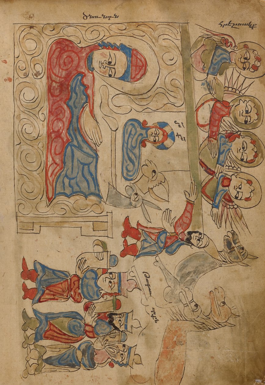 La Natividad y la Adoración de los Reyes Magos de Unknown artist
