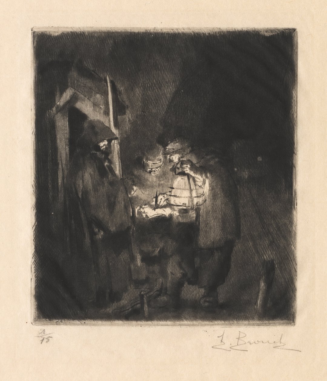 La ronda de la noche de Unknown artist