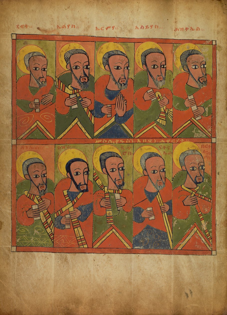 Los Profetas y los Apóstoles de Unknown artist