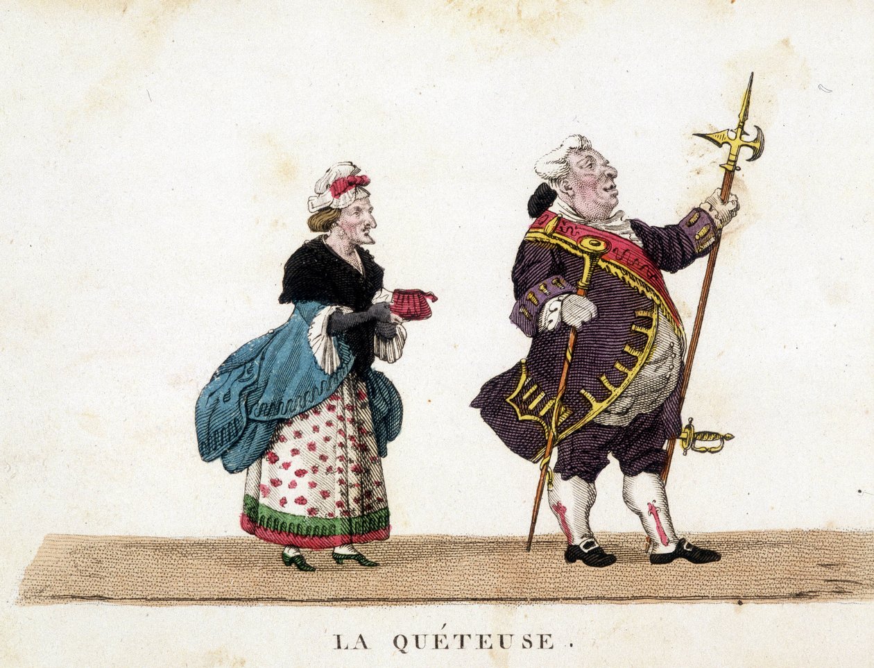 La Queteuse de Unknown artist