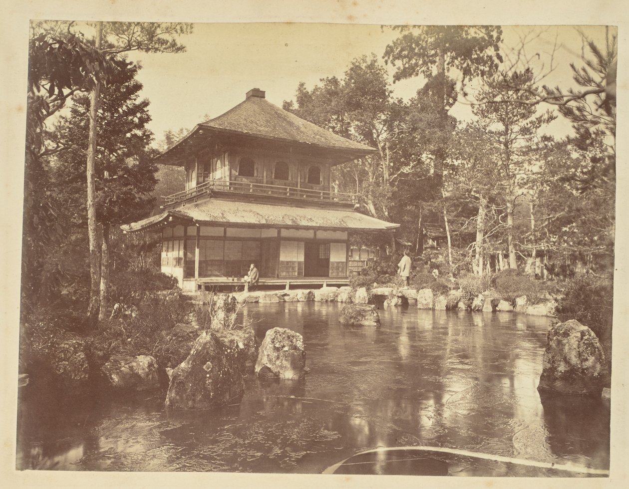 [El Pabellón de Plata del Templo Jion-ji] de Unknown artist