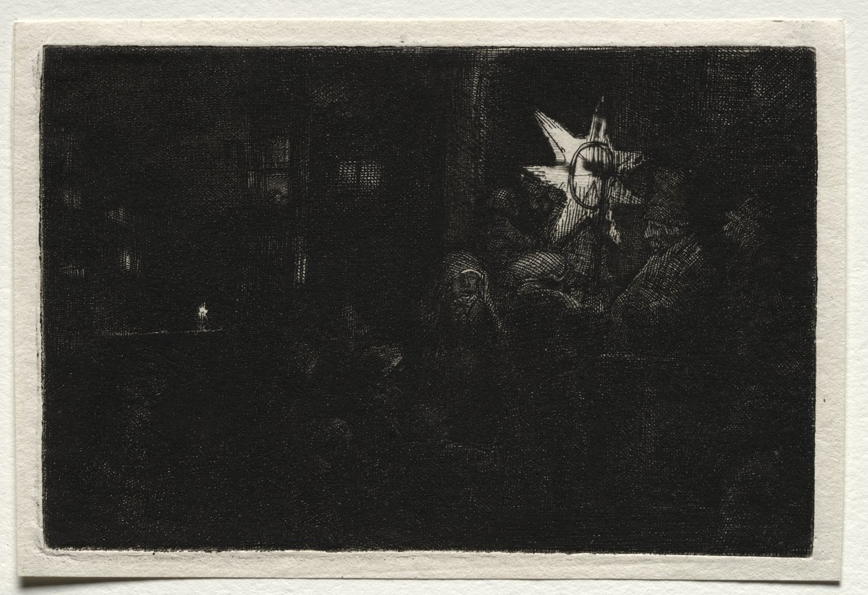 The Star of Kings: A Night Piece de Unknown artist