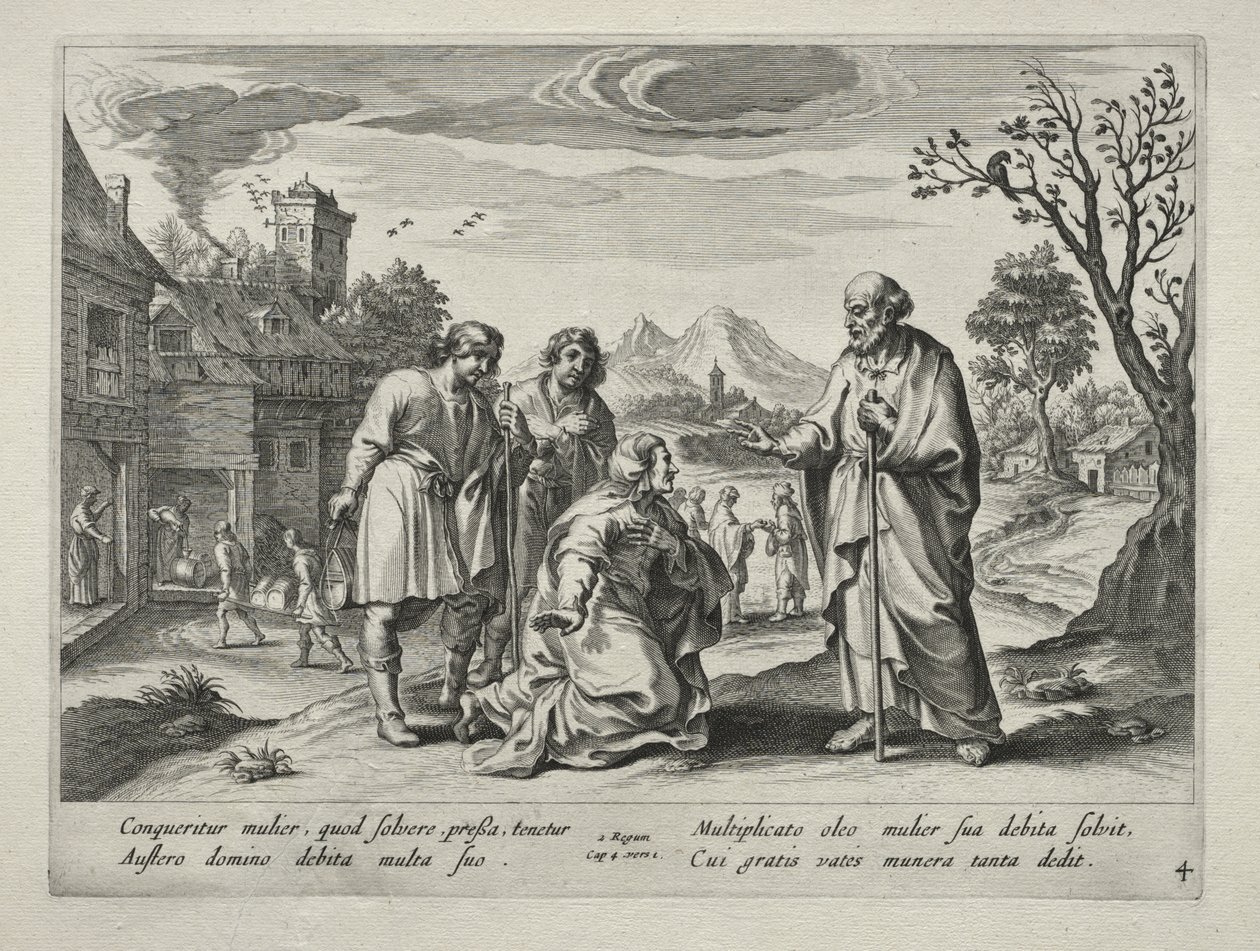 The Story of Elisha de Unknown artist
