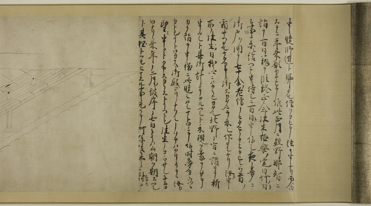 La historia de Sugawara no Michizane (Kitano Tenjin Emaki Dankan) de Unknown artist