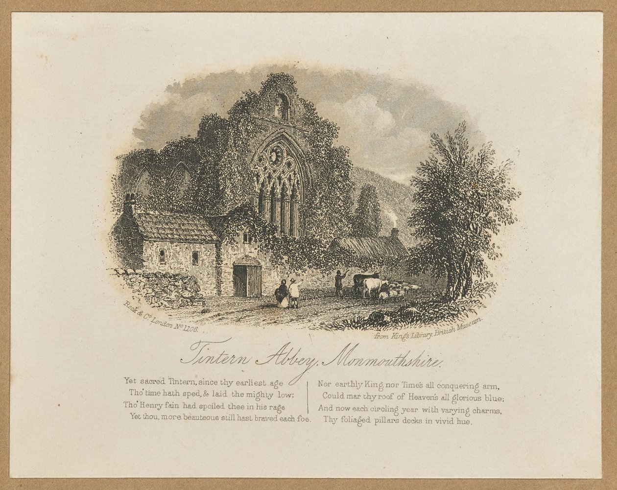 Abadía de Tintern, Monmouthshire de Unknown artist