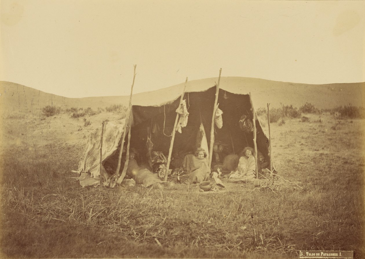 Toldo de Patagones. de Unknown artist