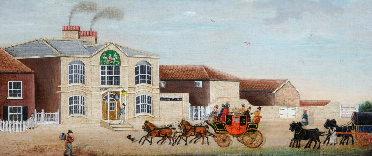 Carroza "Trafalgar", c.1860 (óleo sobre lienzo) de Unknown artist