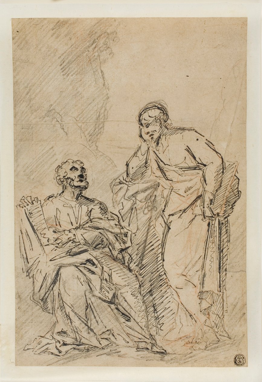 Dos Filósofos de Unknown artist