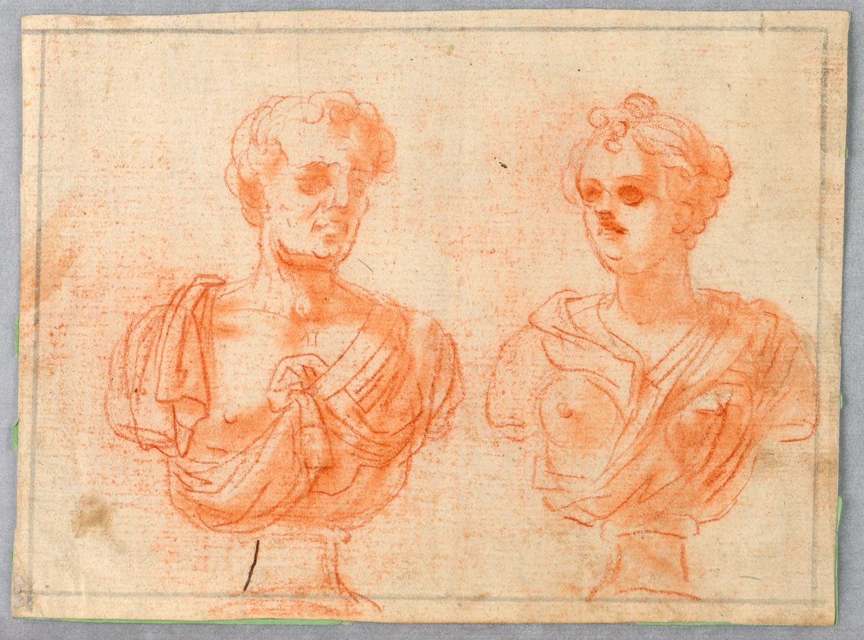 Dos bustos romanos de Unknown artist