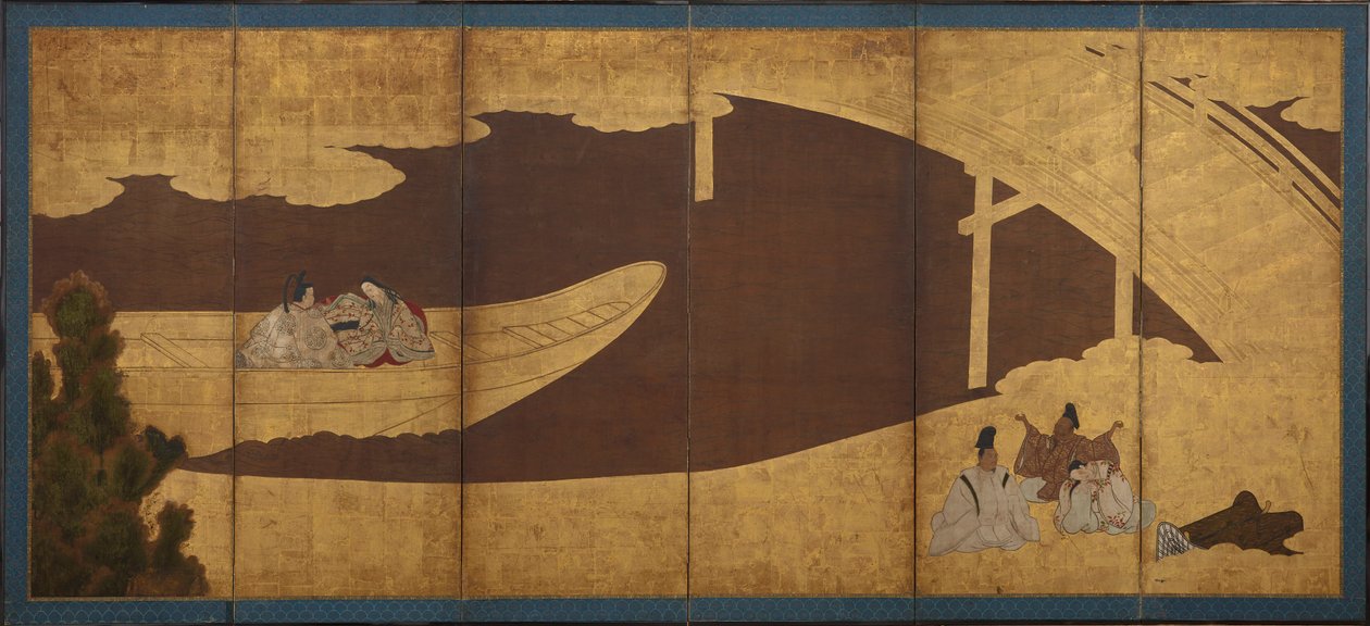 Ukifune, del Cuento de Genji de Unknown artist