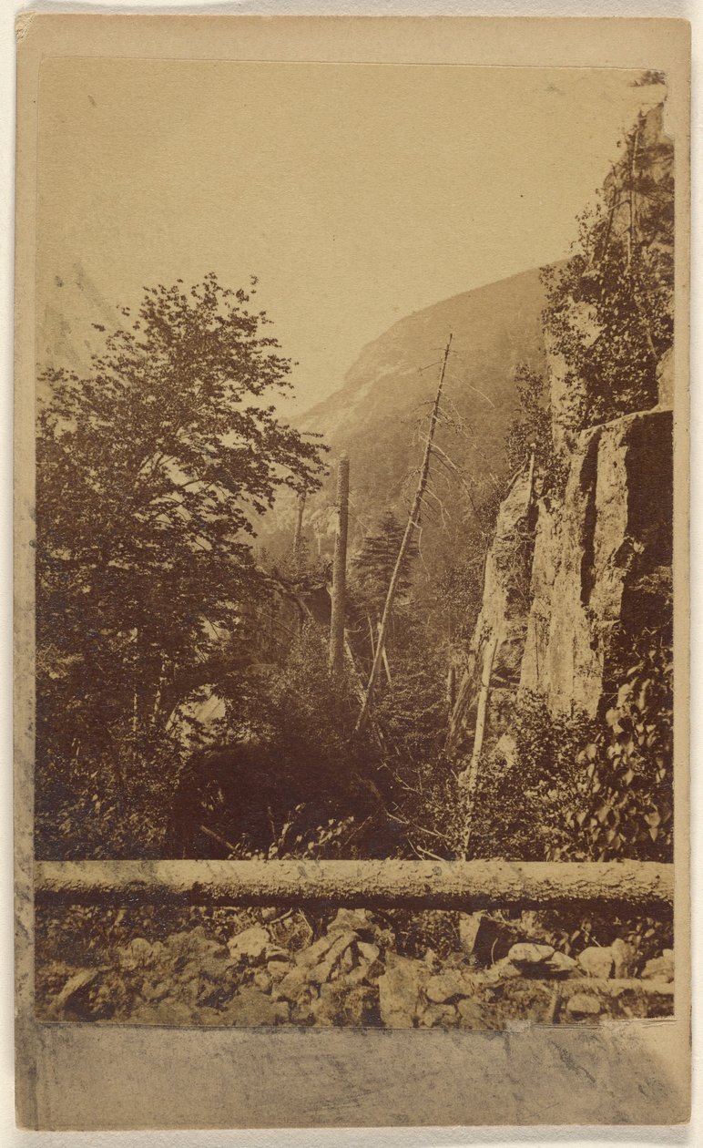 [Vista de montaña no identificada en New Hamsphire] de Unknown artist
