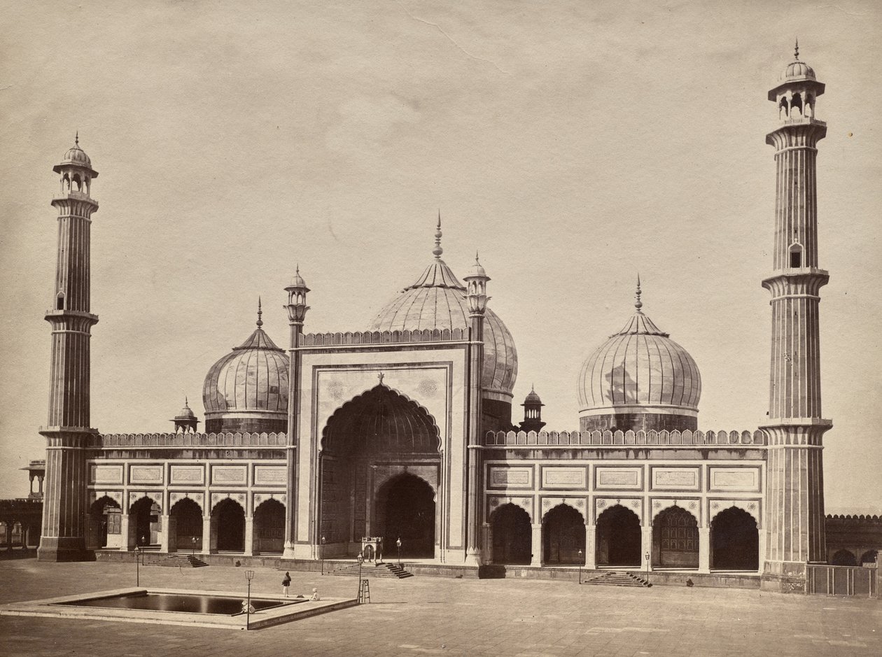 Sin título (Jama Masjid, Delhi) de Unknown artist