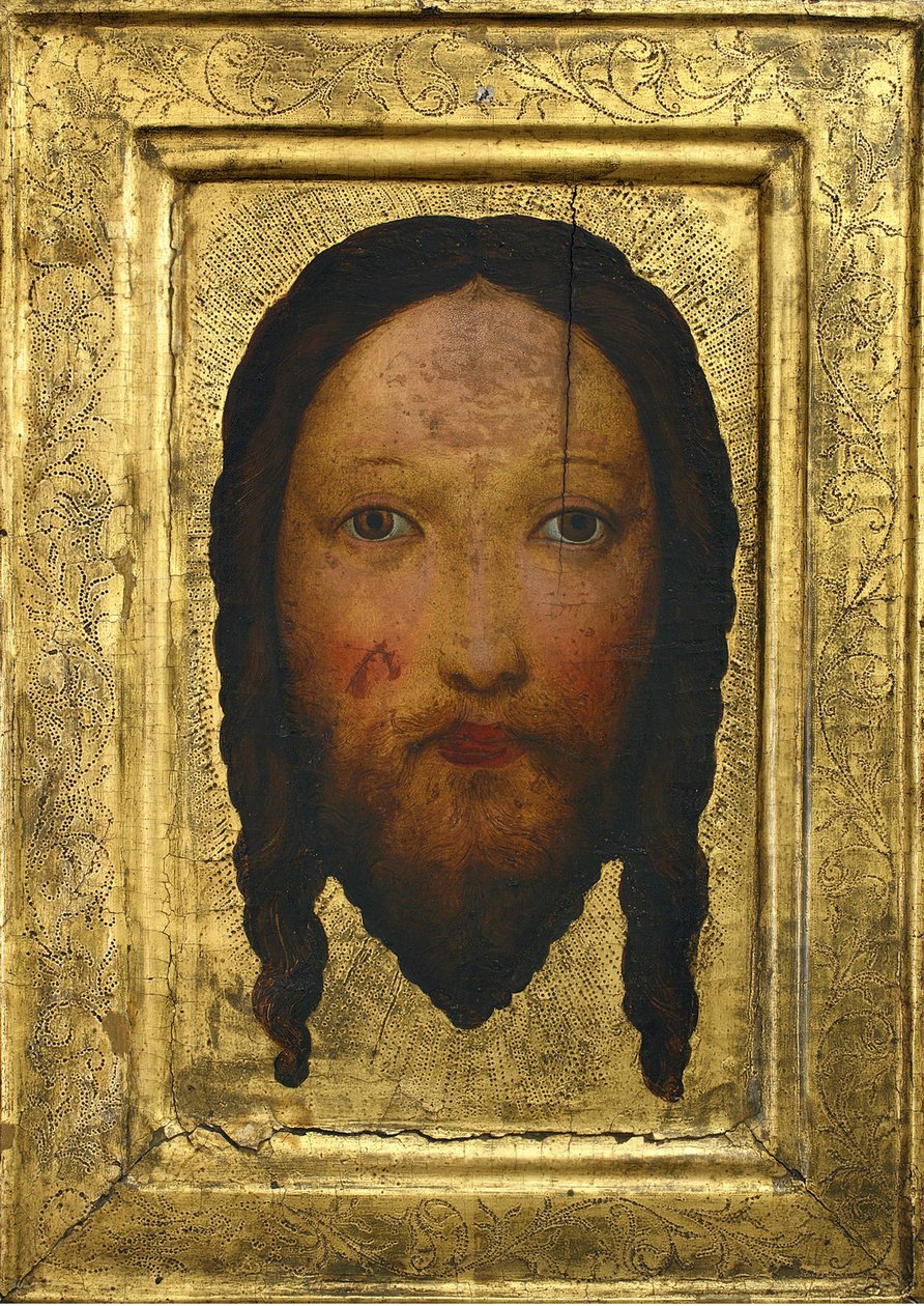 Vera Icon (o Cabeza de Cristo) - Anónimo de Unknown artist