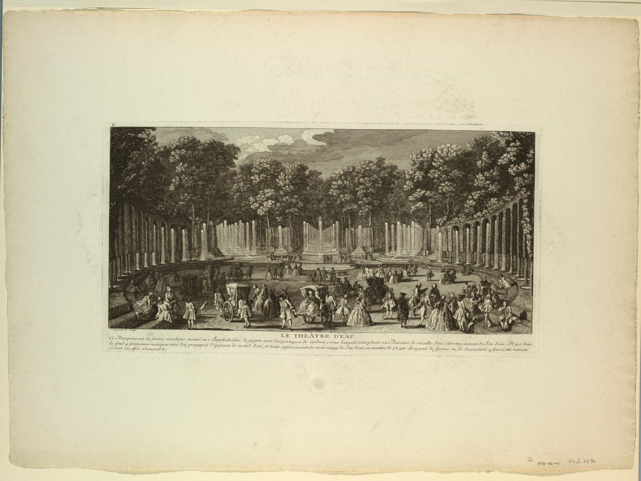 Versalles, Jardines, Teatro de Agua de Unknown artist