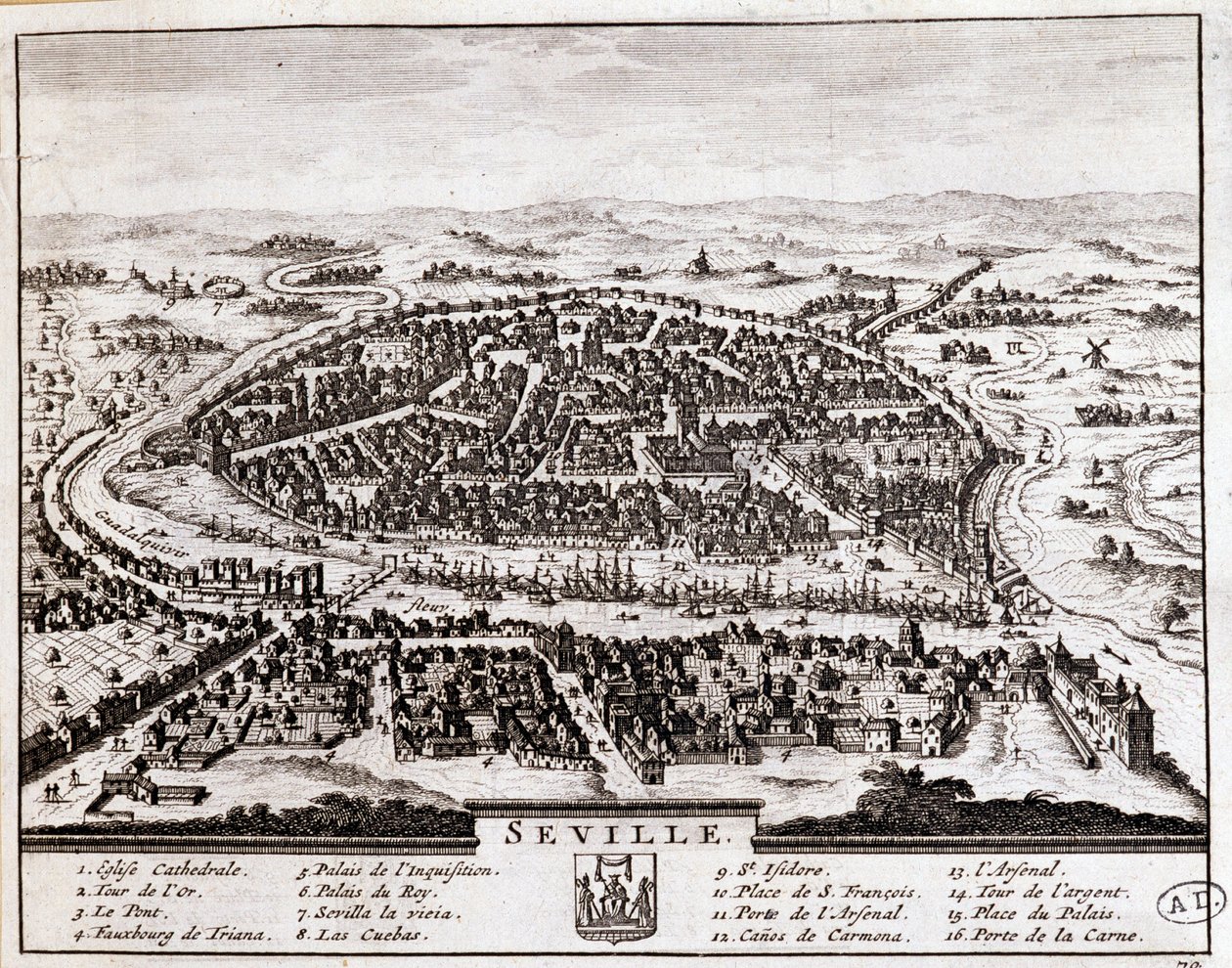 Vista de Sevilla de Unknown artist