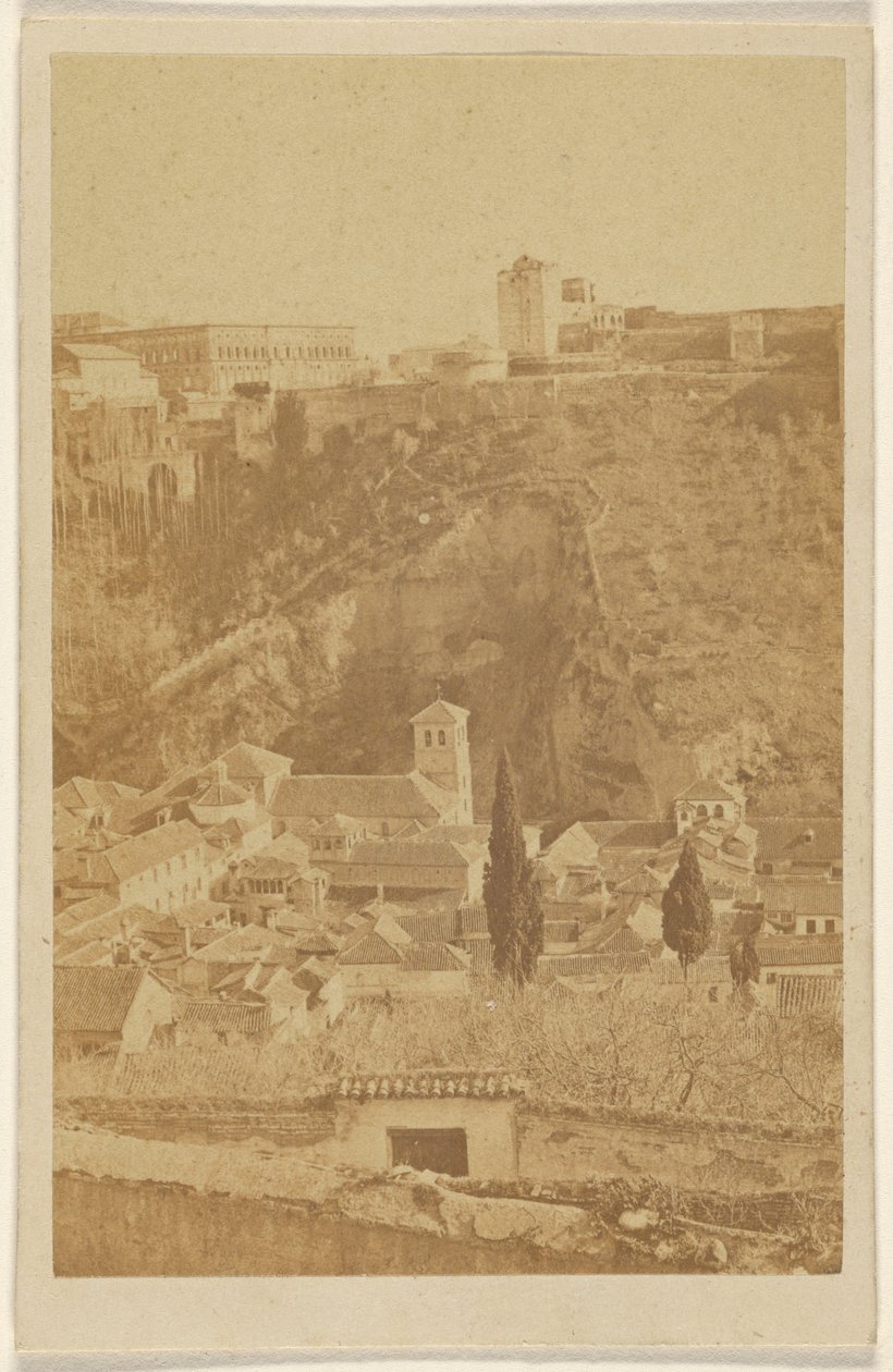 [Vista de la Alhambra, España] de Unknown artist