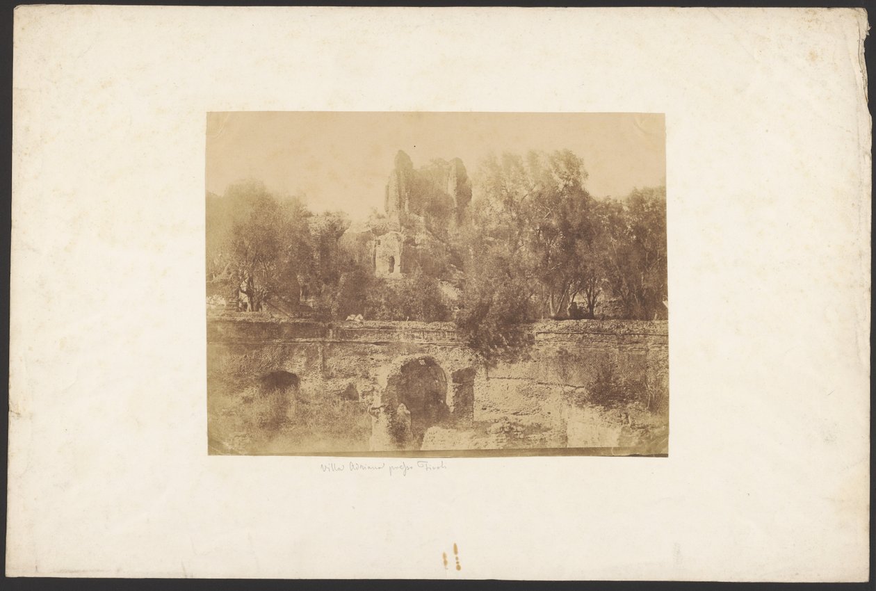 [Villa Adriana cerca de Tivoli]. de Unknown artist