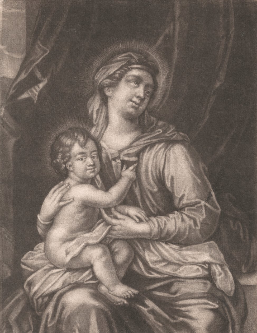Virgen con el Niño de Unknown artist
