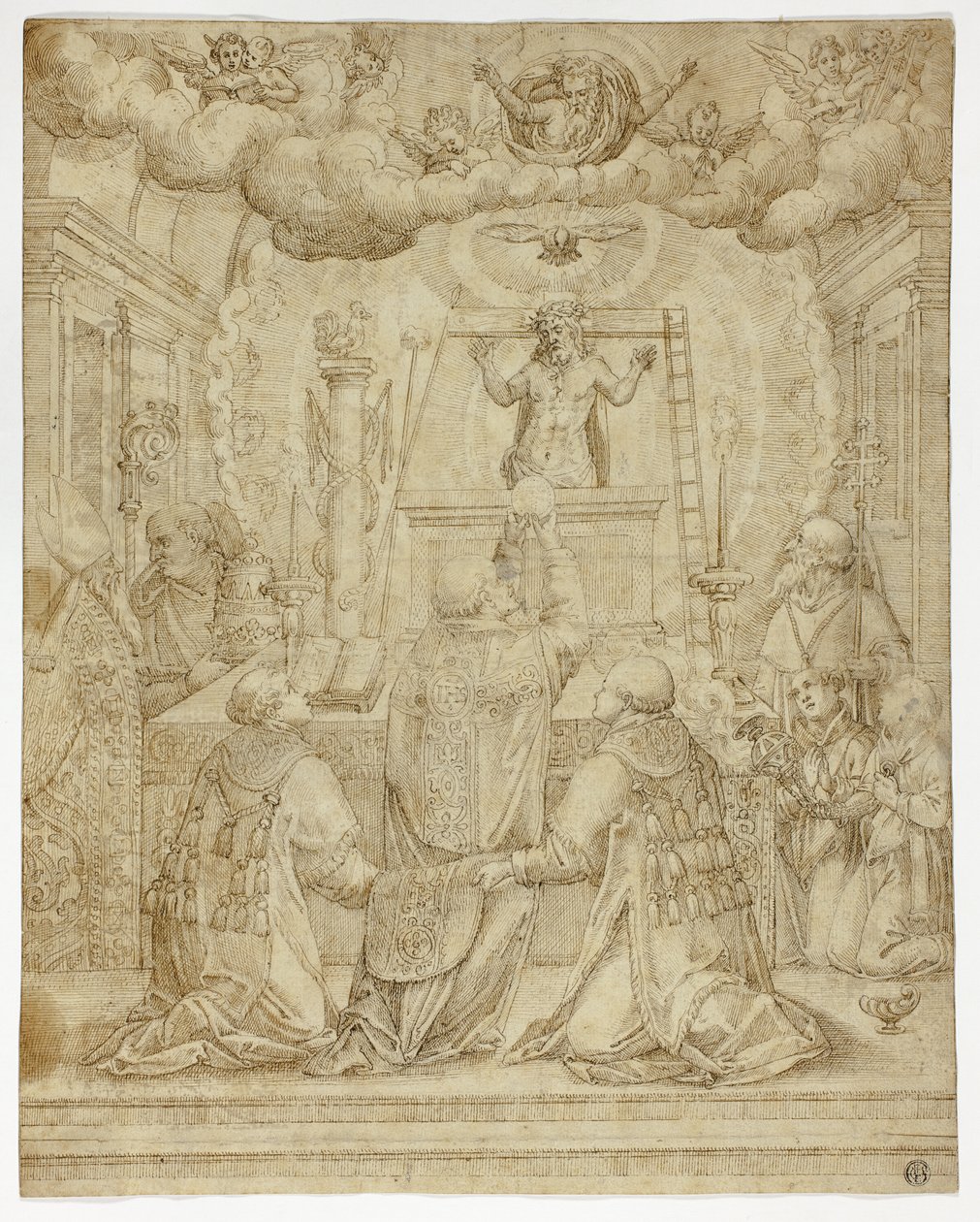 Visión de San Gregorio de Unknown artist