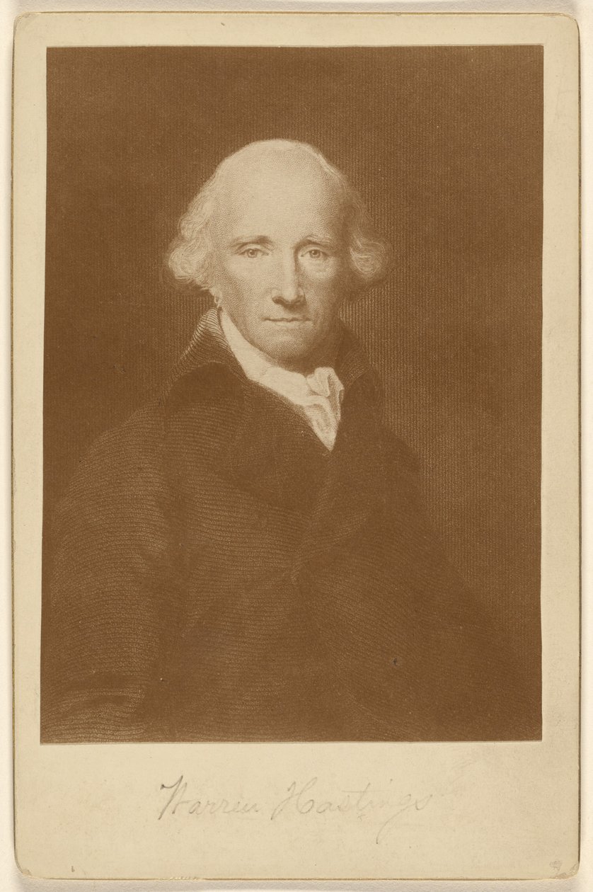 Warren Hastings (de un grabado) de Unknown artist