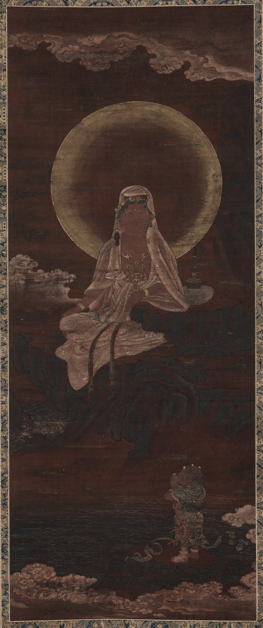 Water-Moon Kannon (Suigetsu Kannon) de Unknown artist