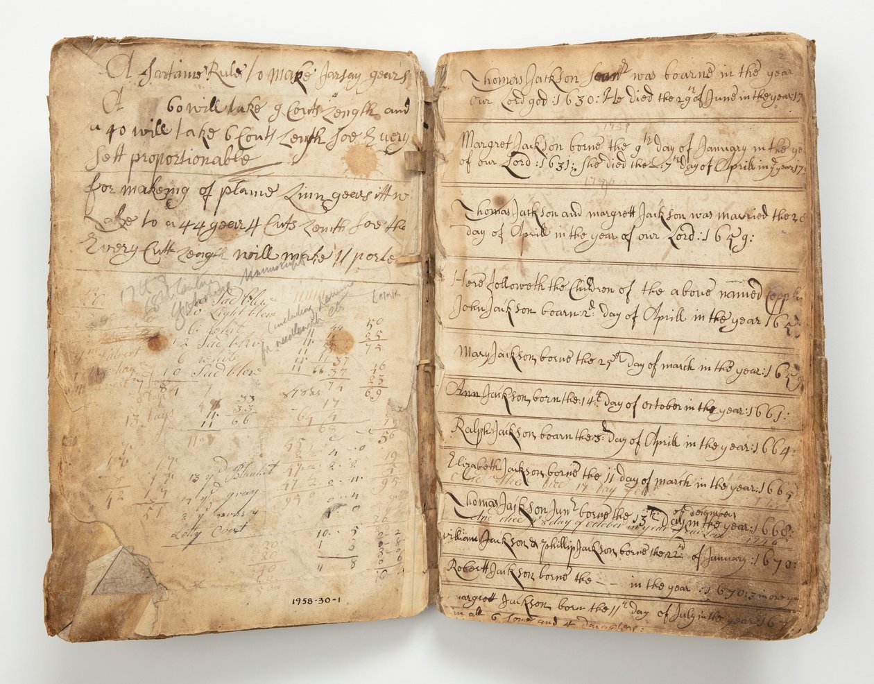 Libro de tesis del tejedor de Unknown artist