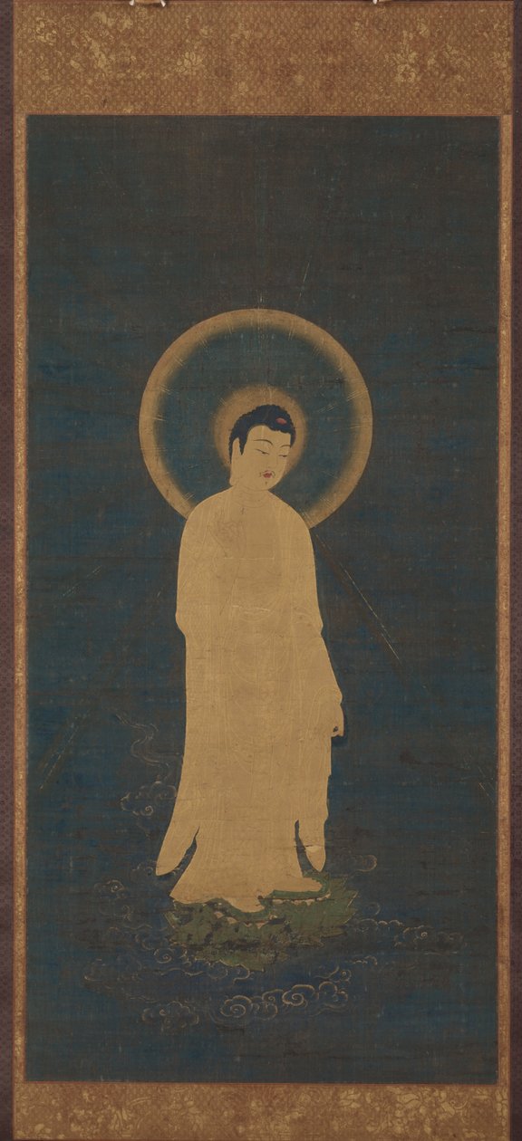 Welcoming Descent of Amida Buddha (Raigō) de Unknown artist