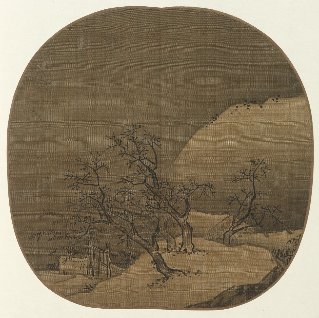 escena de invierno de Unknown artist