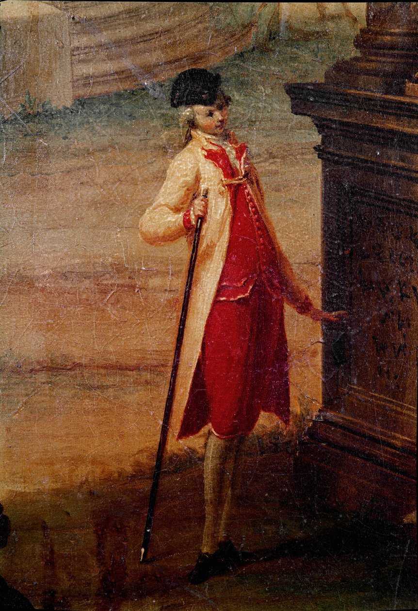 Joven de la aristocracia veneciana (detalle) de Unknown artist