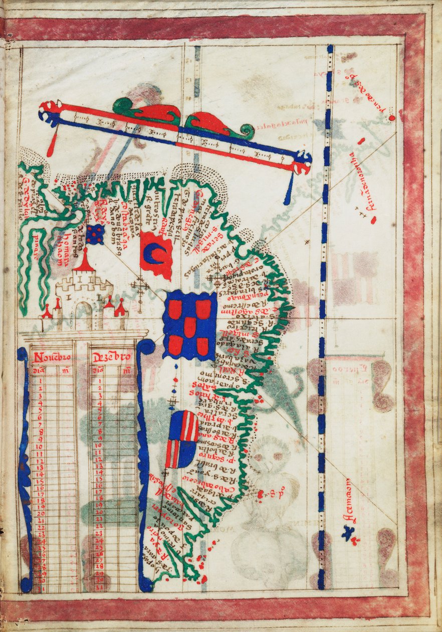 c.1550-60 (tinta sobre vitela) de Unknown artist