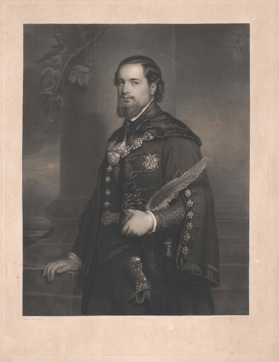 del estado de un Sr. ascensor hacia 1850. (hombres) de Unknown artist