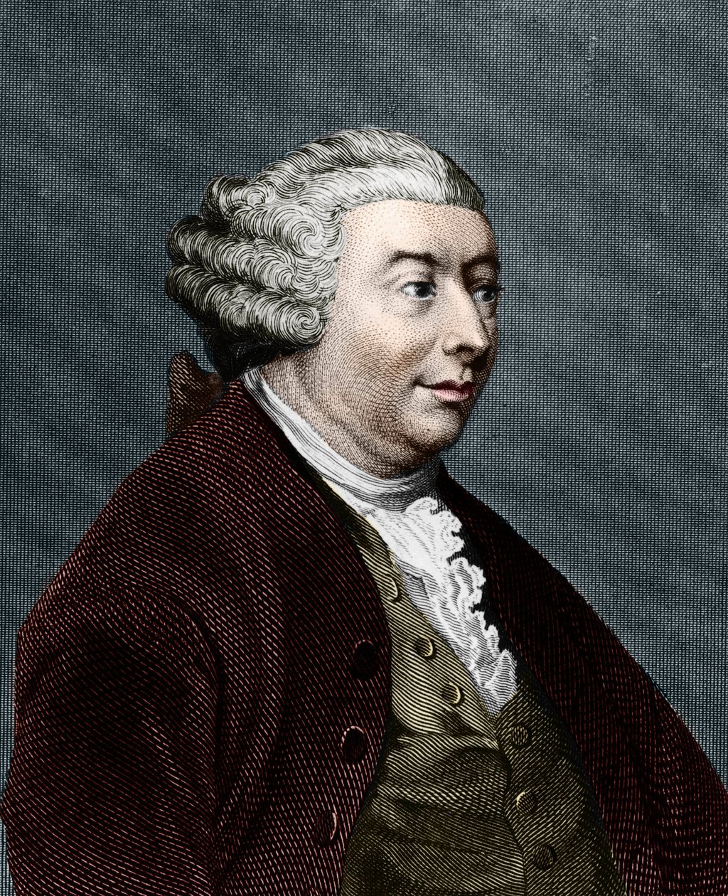 Retrato de David Hume. Filósofo escocés (1711-1776) de Unknown artist