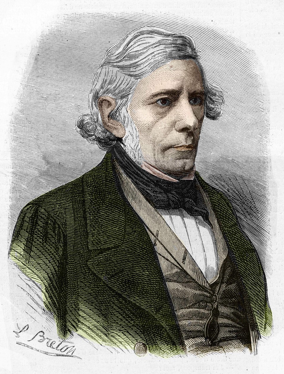 Retrato de Victor Cousin. Filósofo francés (1792-1867) de Unknown artist