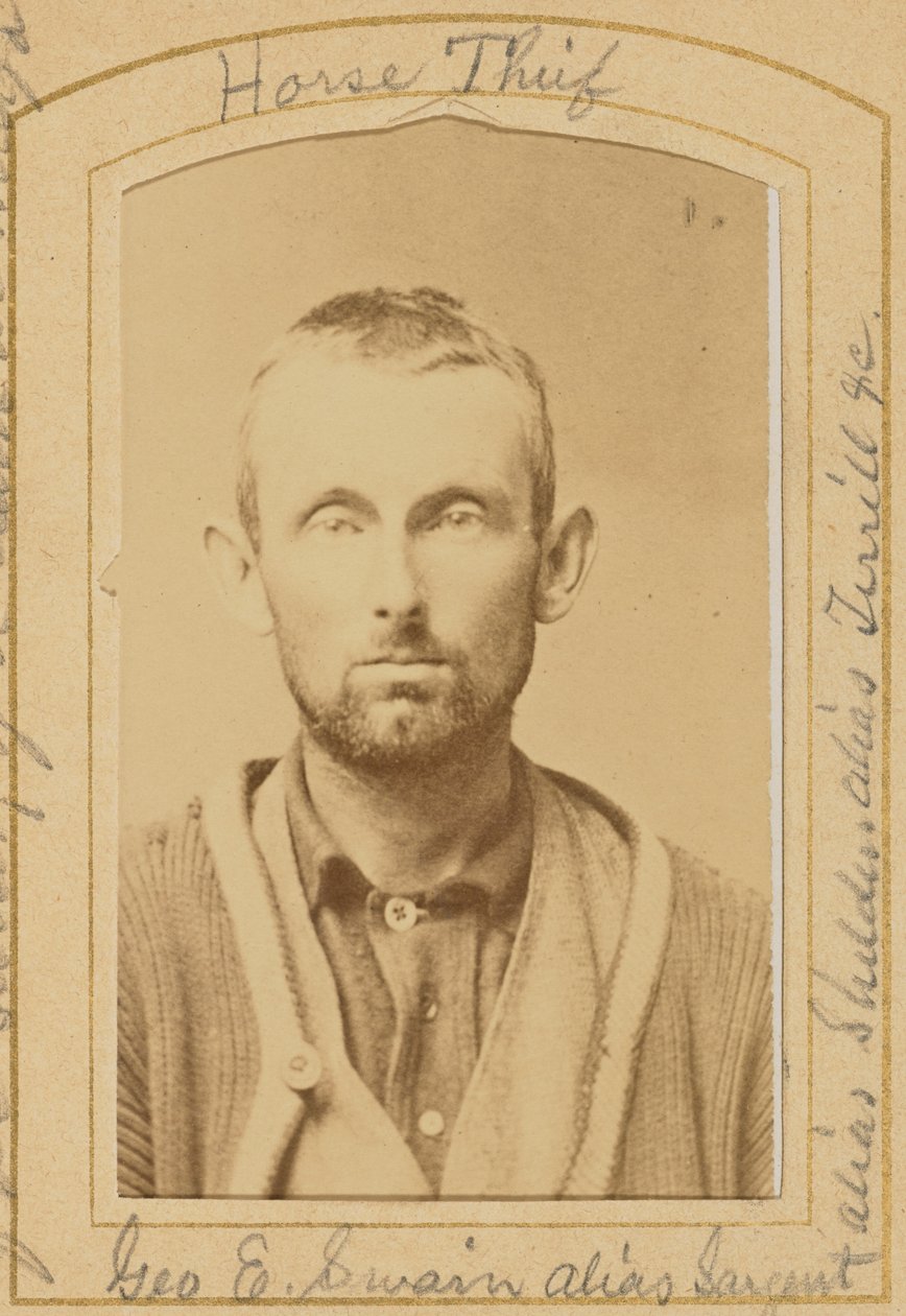 [George E. Swain alias Sargeant, Ladrón de Caballos] de Unknown artist/maker
