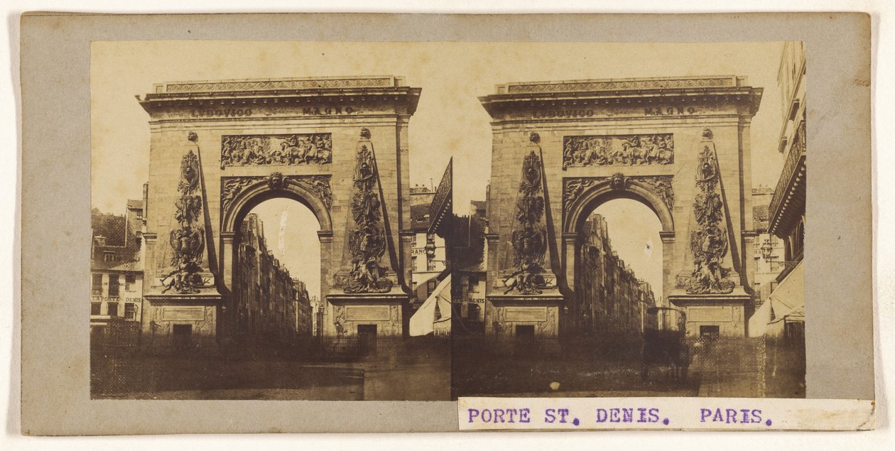 [Porte St Denis] de Unknown artist/maker