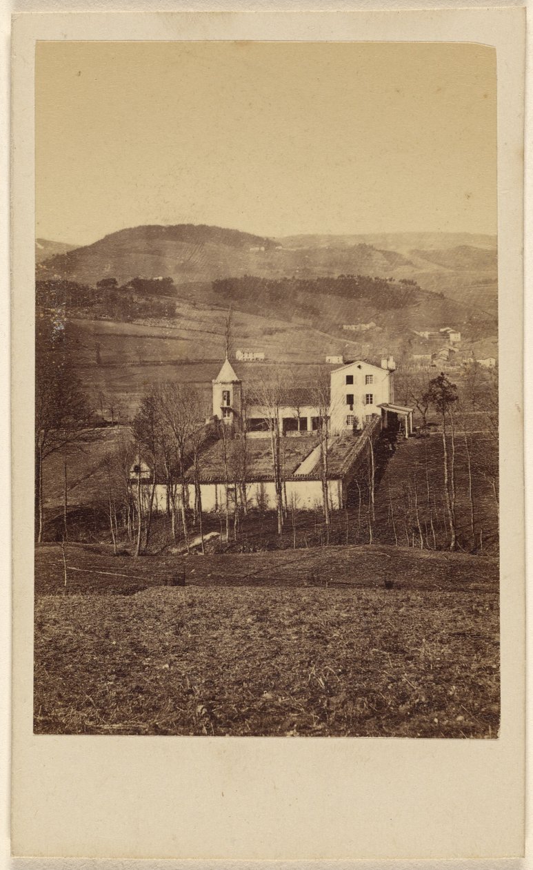 [Villa rural no identificada, Europa] de Unknown artist/maker