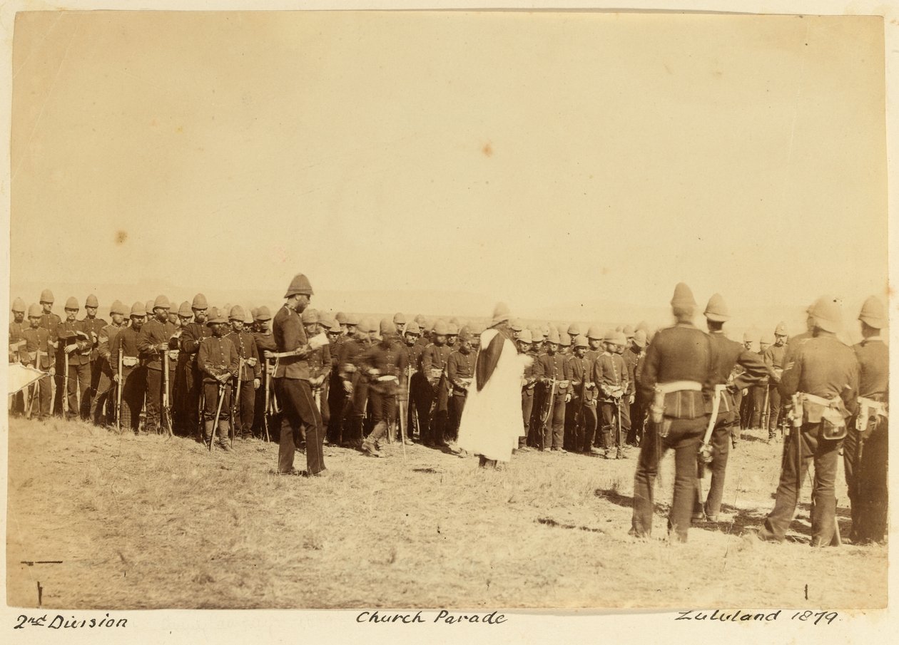 Desfile de la Iglesia de la 2ª División, Zululandia de Unknown photographer