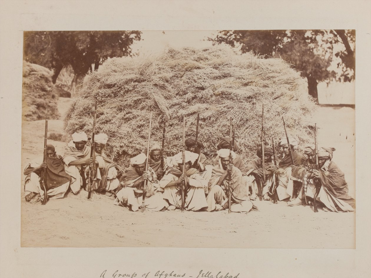 Hombres afganos, Jalalabad de Unknown photographer