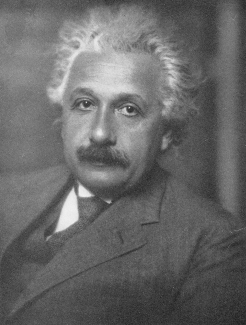 Albert Einstein (foto en blanco y negro) de Unknown photographer
