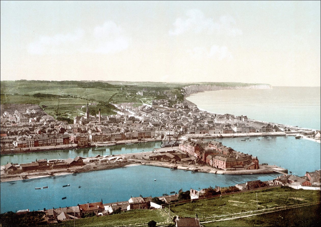 Fécamp y sus acantilados - V. 1895 de Unknown photographer