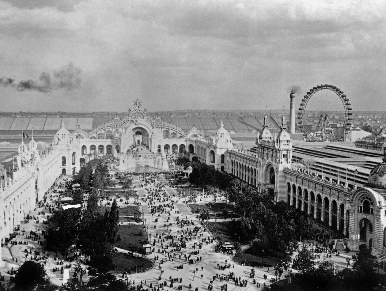 Noria, Exposición Universal de París de Unknown photographer
