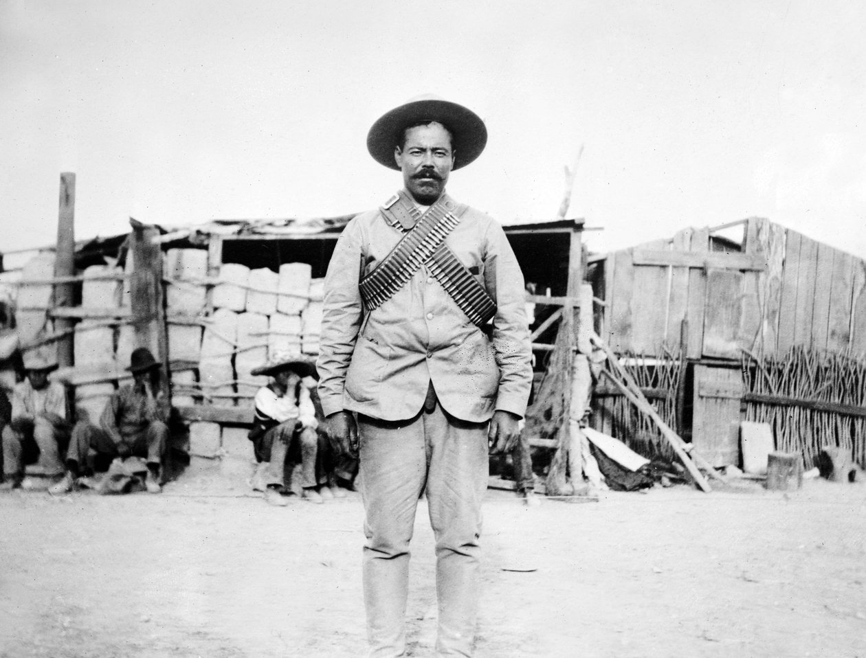 Francisco Villa alias Pancho Villa (1878-1923) general de la Revolución Mexicana de Unknown photographer