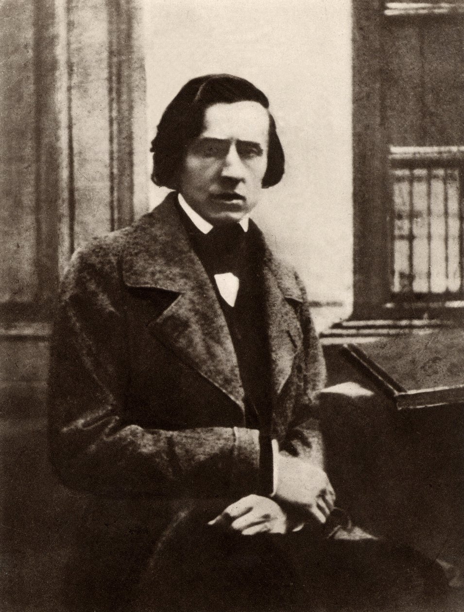 Frederic Chopin (1810-1849) Compositor y pianista polaco (fotografía en blanco y negro) de Unknown photographer