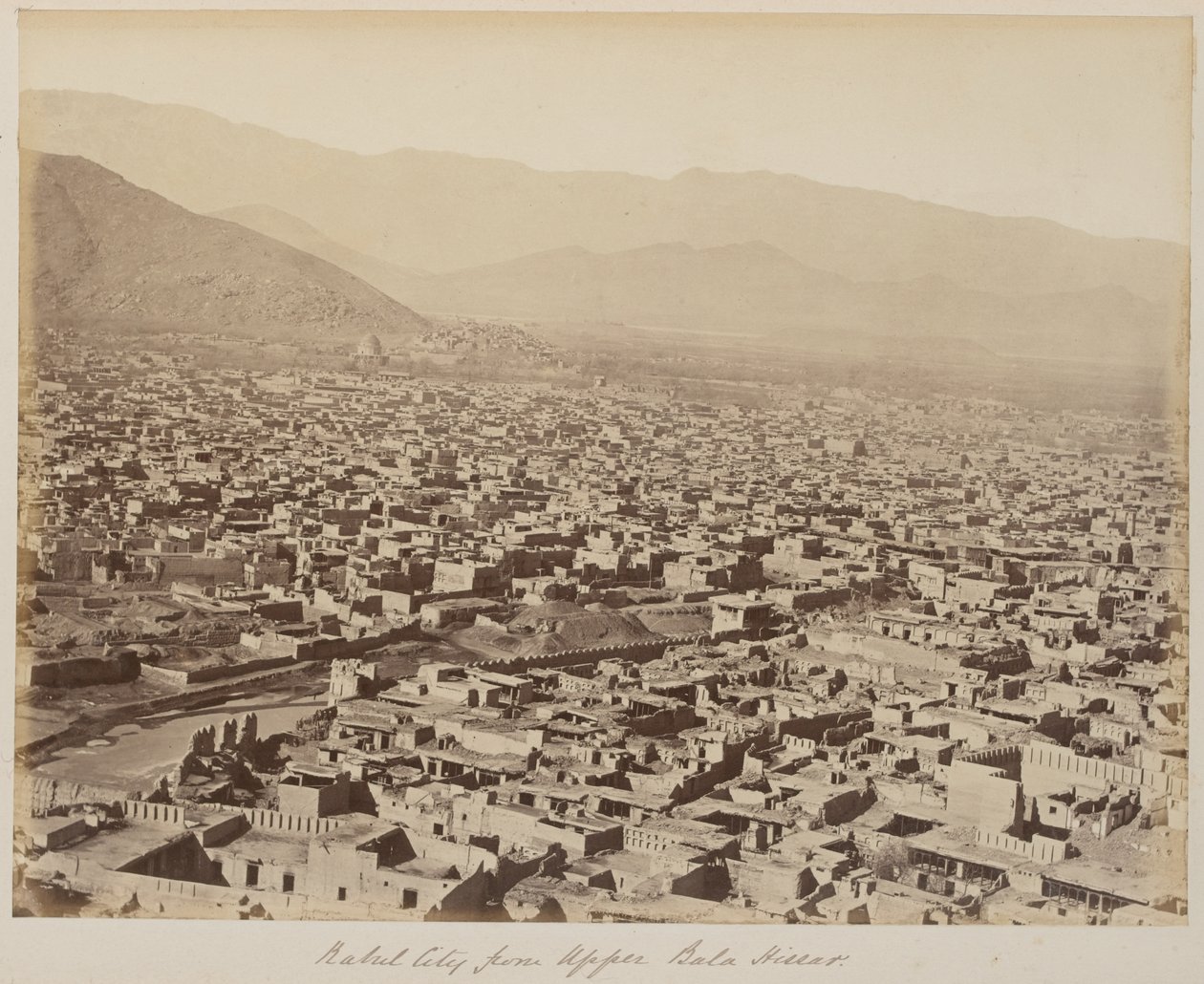 Ciudad de Kabul, 1880 de Unknown