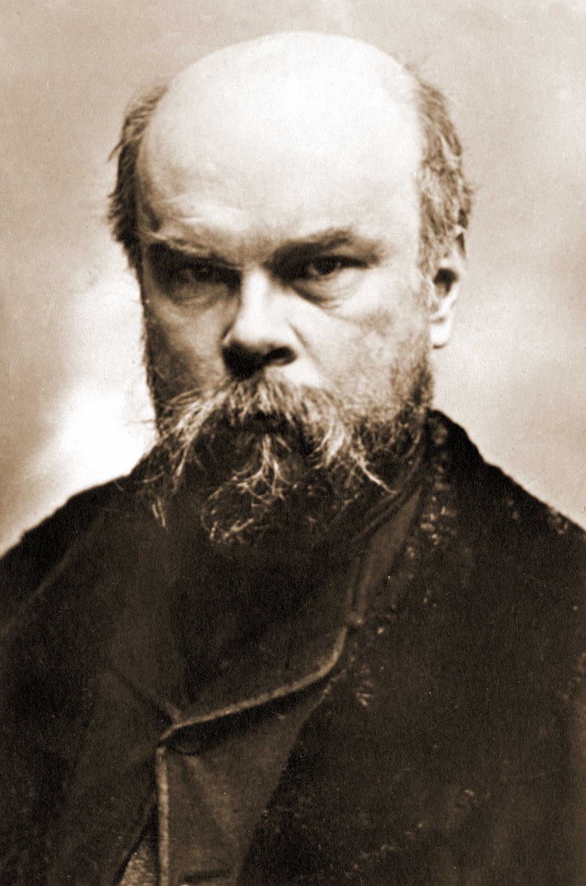 Paul Verlaine (1844-1896), poeta francés de Unknown photographer
