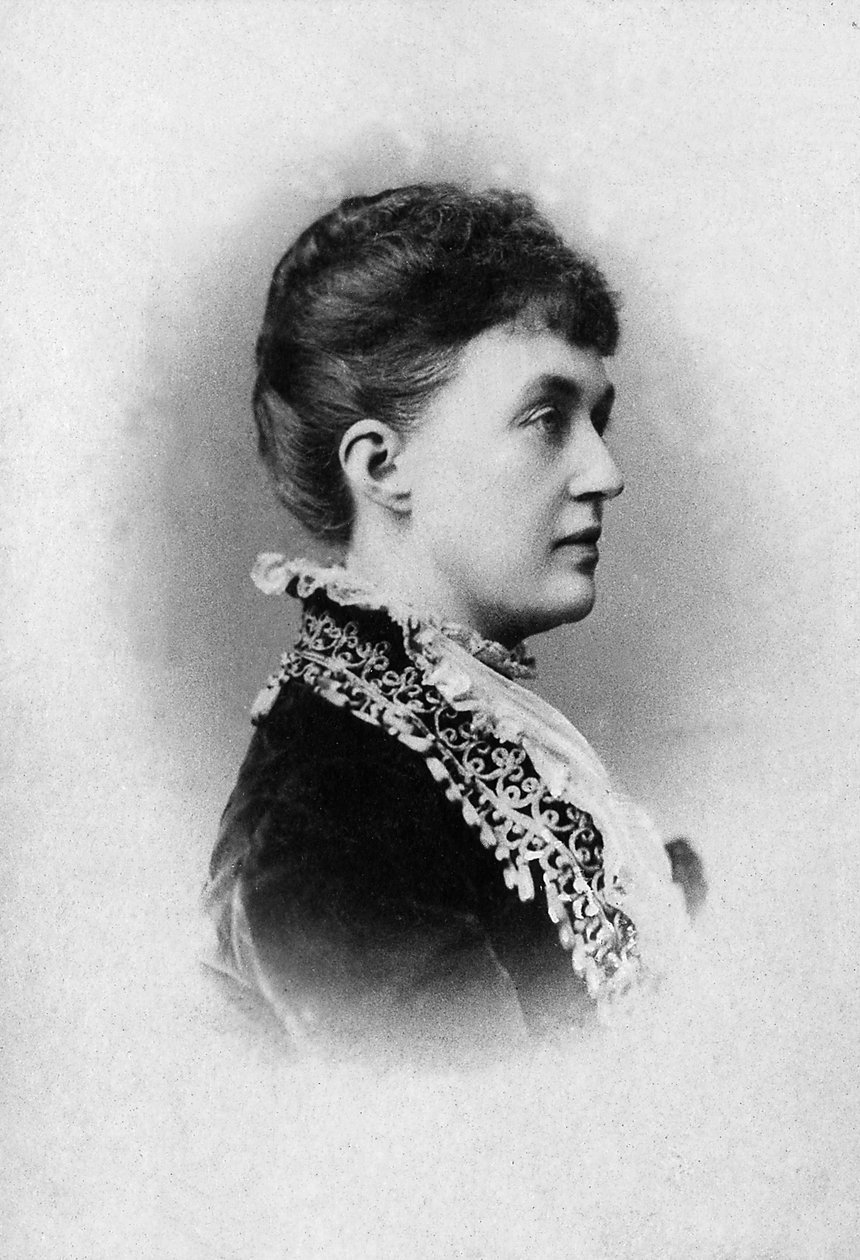Retrato de Adelaide Marie por Anhalt Dessau (1833-1916), Gran Duquesa de Luxemburgo de Unknown photographer