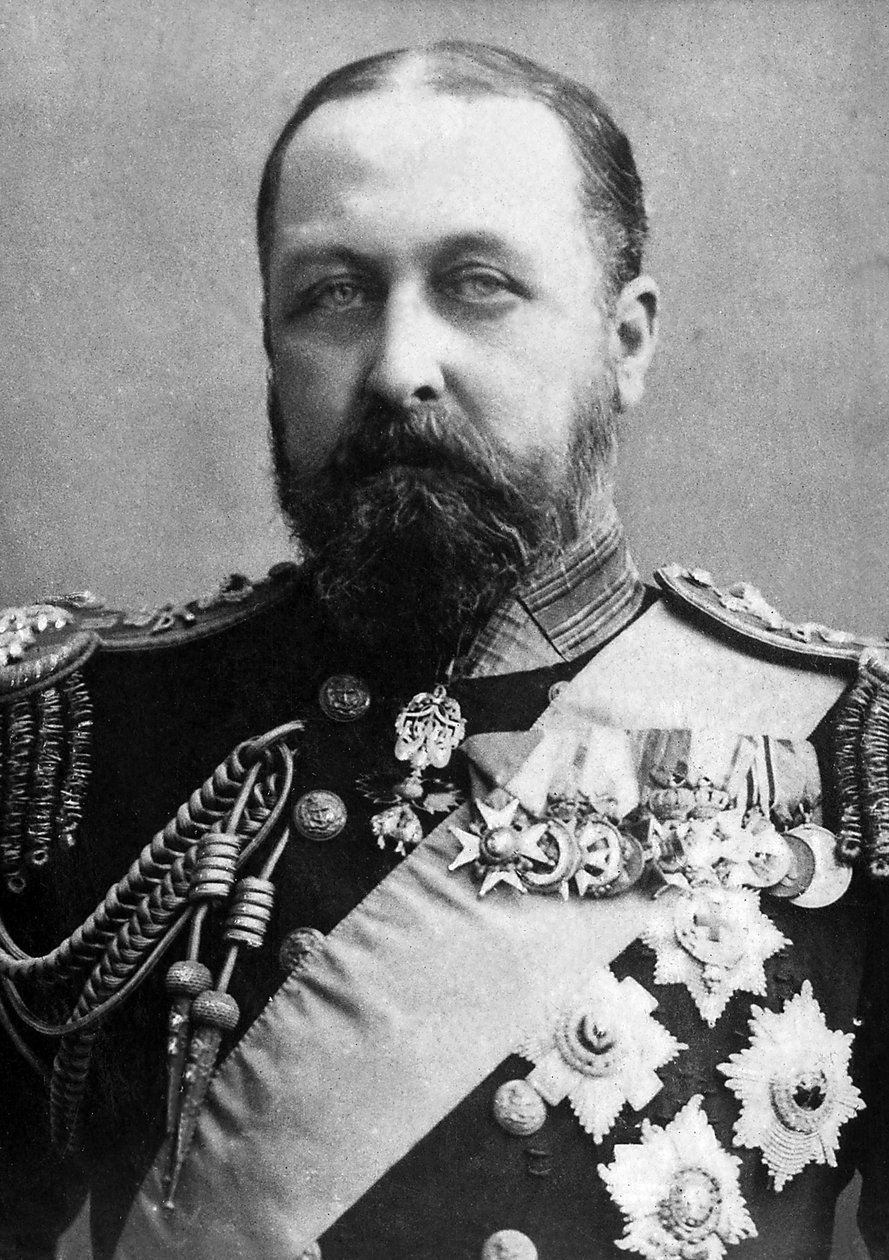 Retrato de Alfredo Ernesto Alberto (1844-1900), hermano del rey Eduardo VII de Inglaterra de Unknown photographer