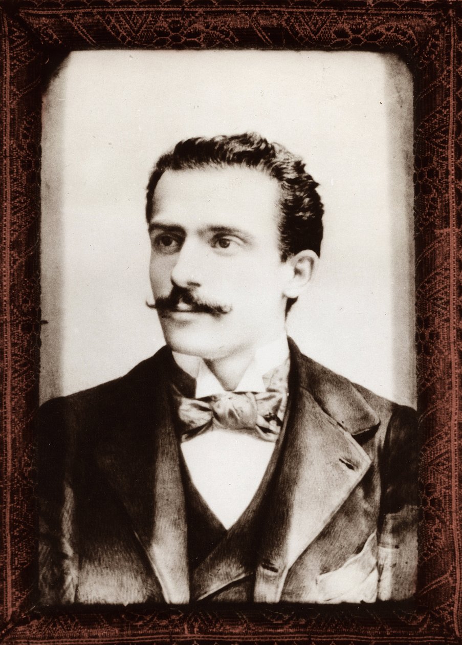 Retrato de Arturo Toscanini (1867-1957) en 1896 de Unknown photographer