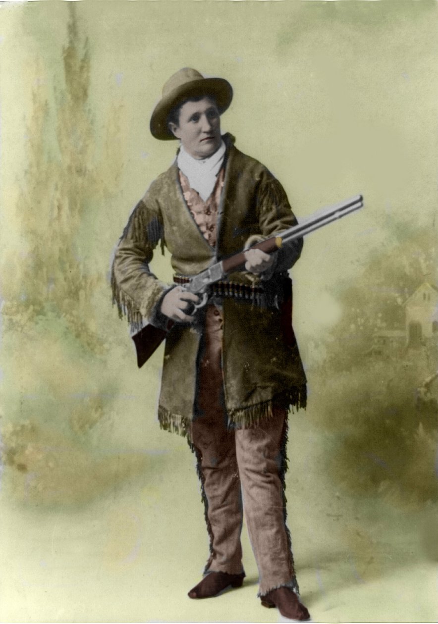 Retrato de Calamity Jane (1852-1903) (Martha Canary 1852-1903) en 1895 de Unknown photographer