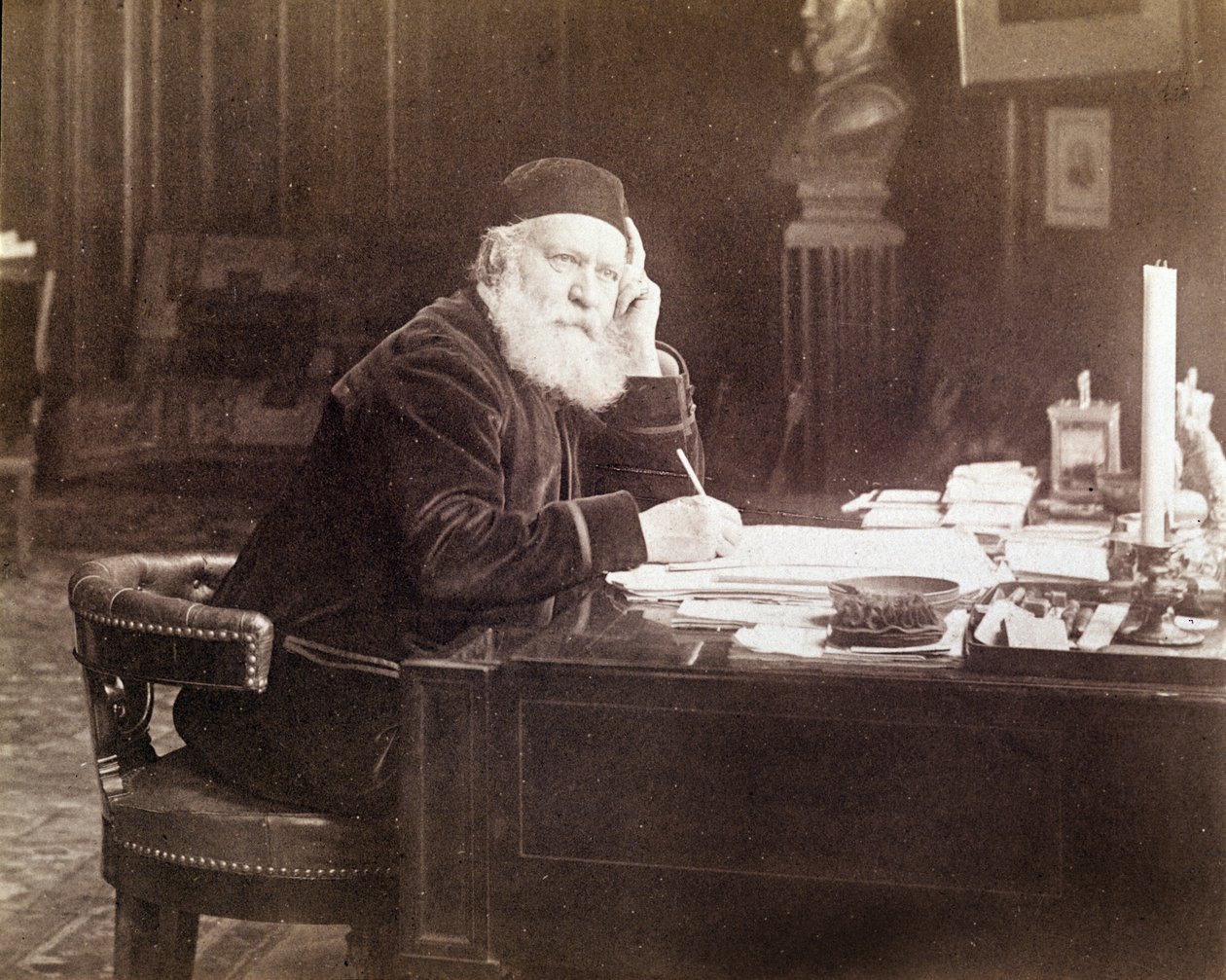 Retrato de Charles Gounod (1818 - 1893), compositor francés. de Unknown photographer